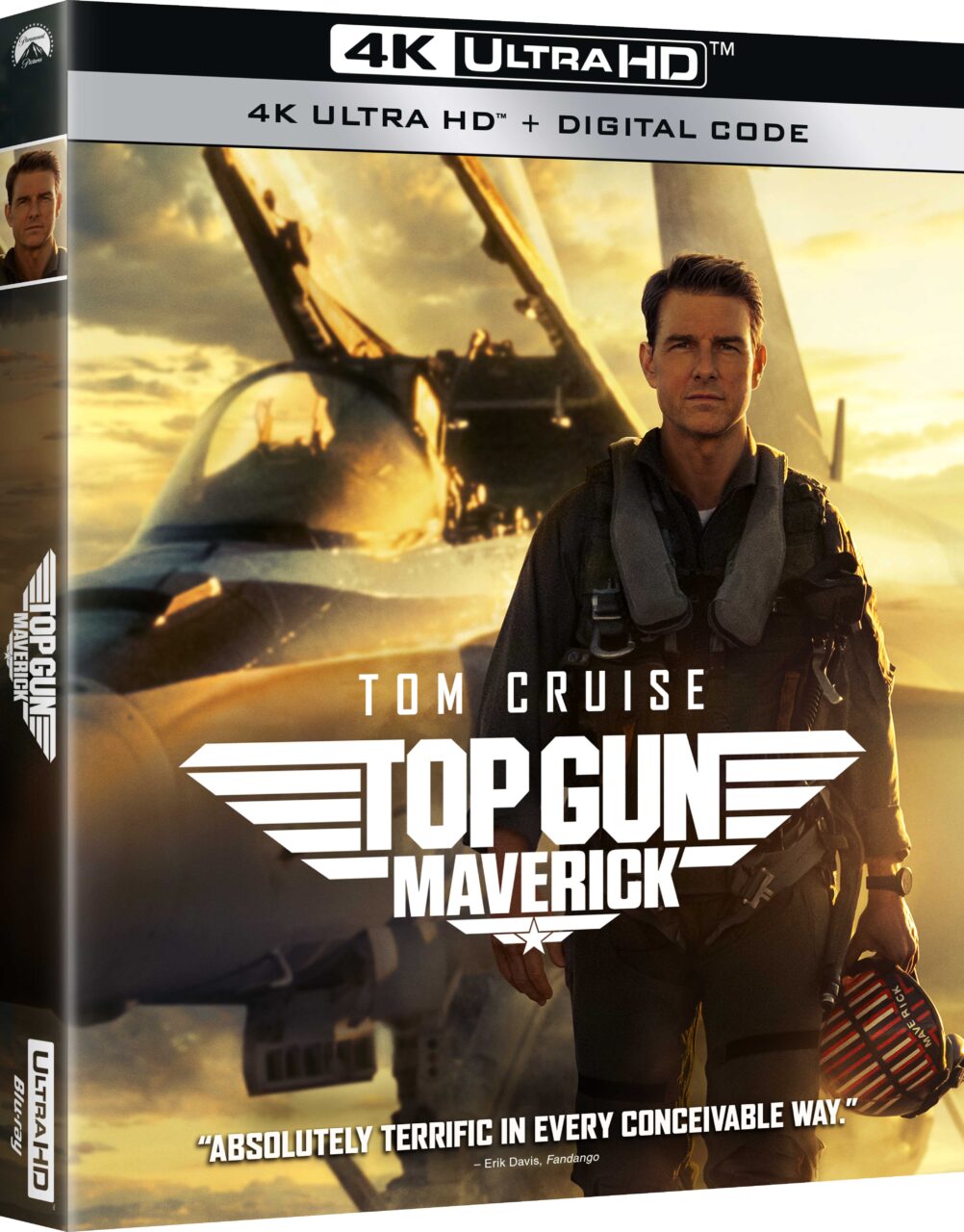 Top Gun: Maverick 4K Ultra HD Combo Pack cover (Paramount Home Entertainment)
