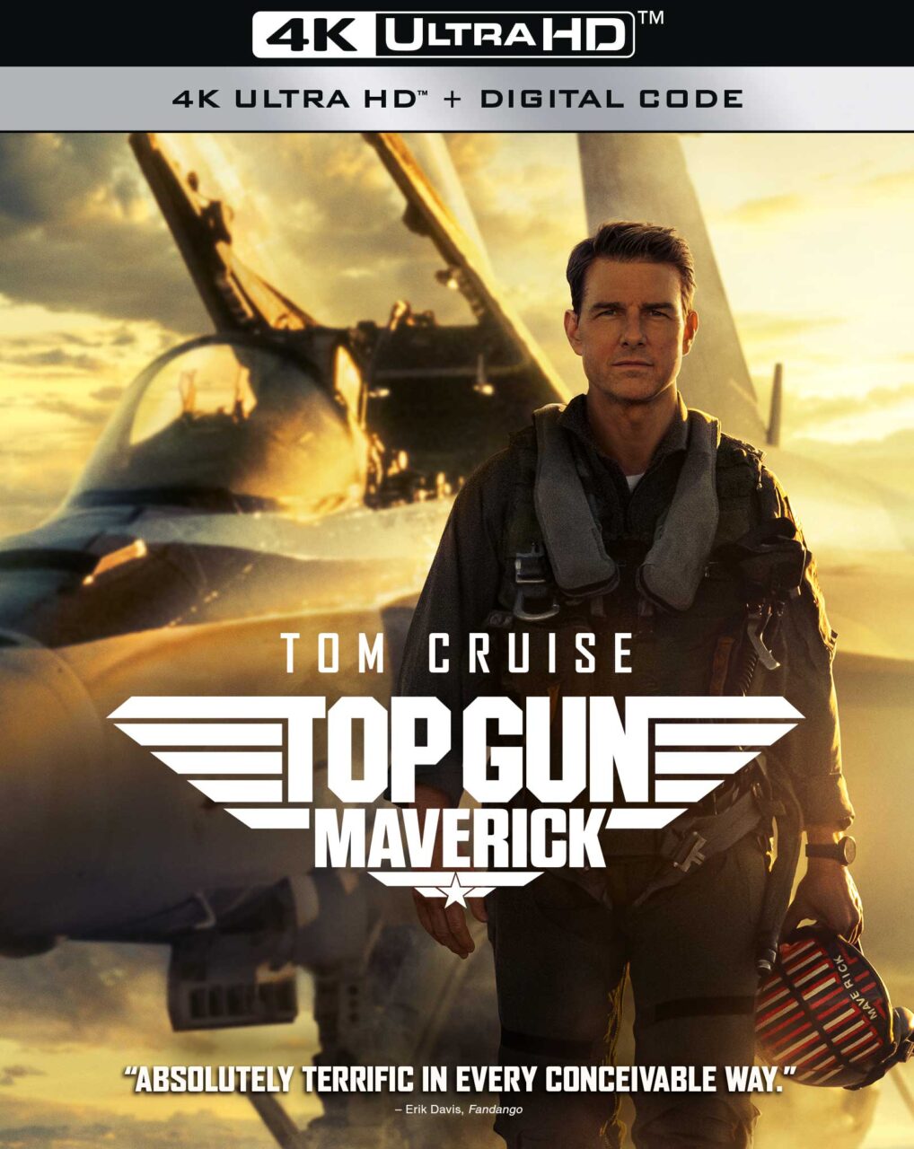 Top Gun: Maverick 4K Ultra HD Combo Pack cover (Paramount Home Entertainment)