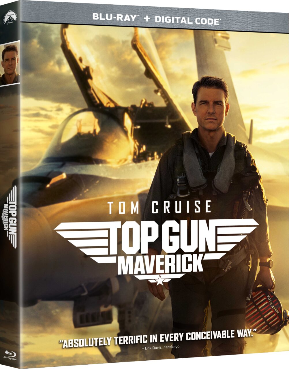 Top Gun: Maverick Blu-Ray Combo Pack cover (Paramount Home Entertainment)