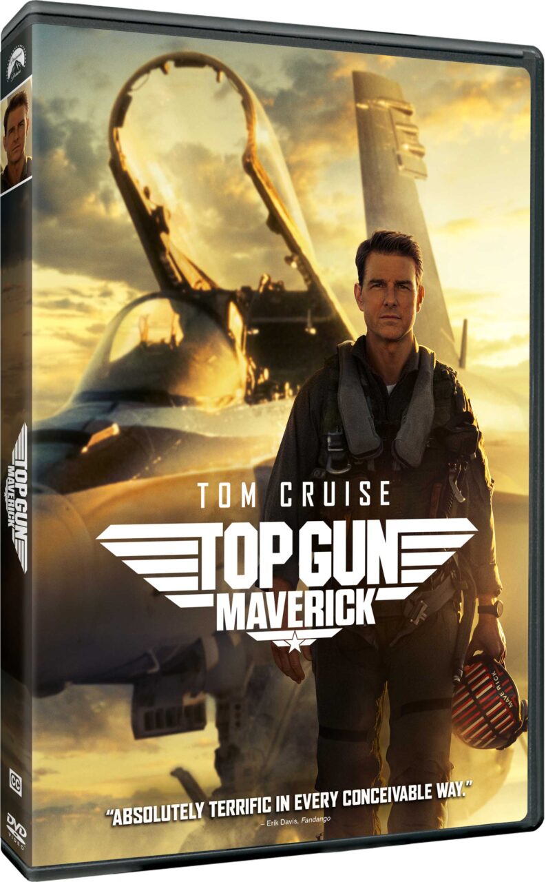 Top Gun: Maverick DVD cover (Paramount Home Entertainment)