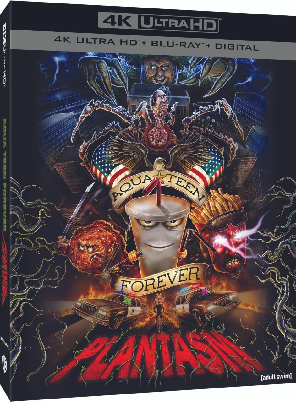 Aqua Teen Forever: Plantasm 4K Ultra HD Combo Pack cover (Warner Bros. Home Entertainment)