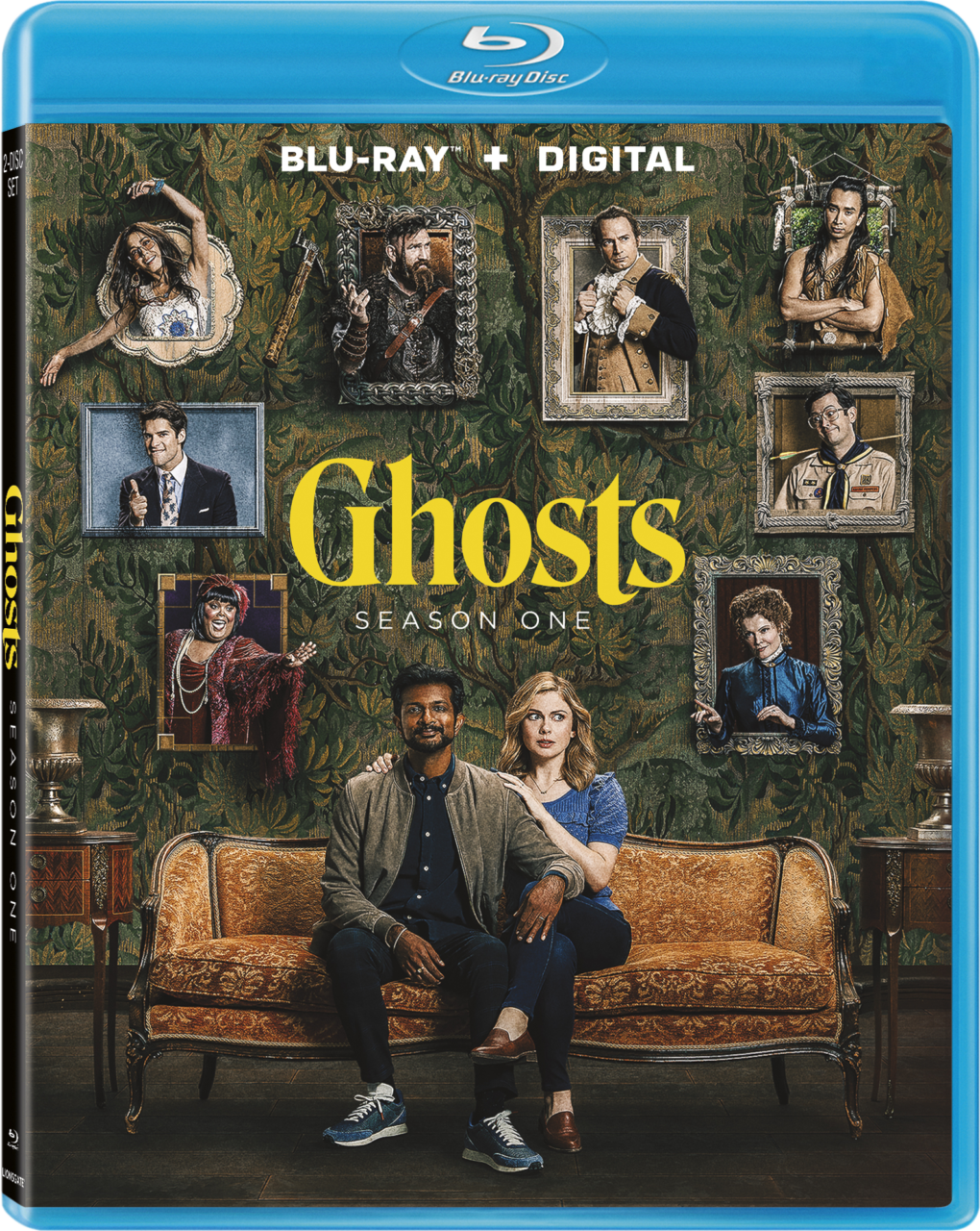Ghosts Season One Blu-Ray Combo pack cover (Lionsgate/CBS)