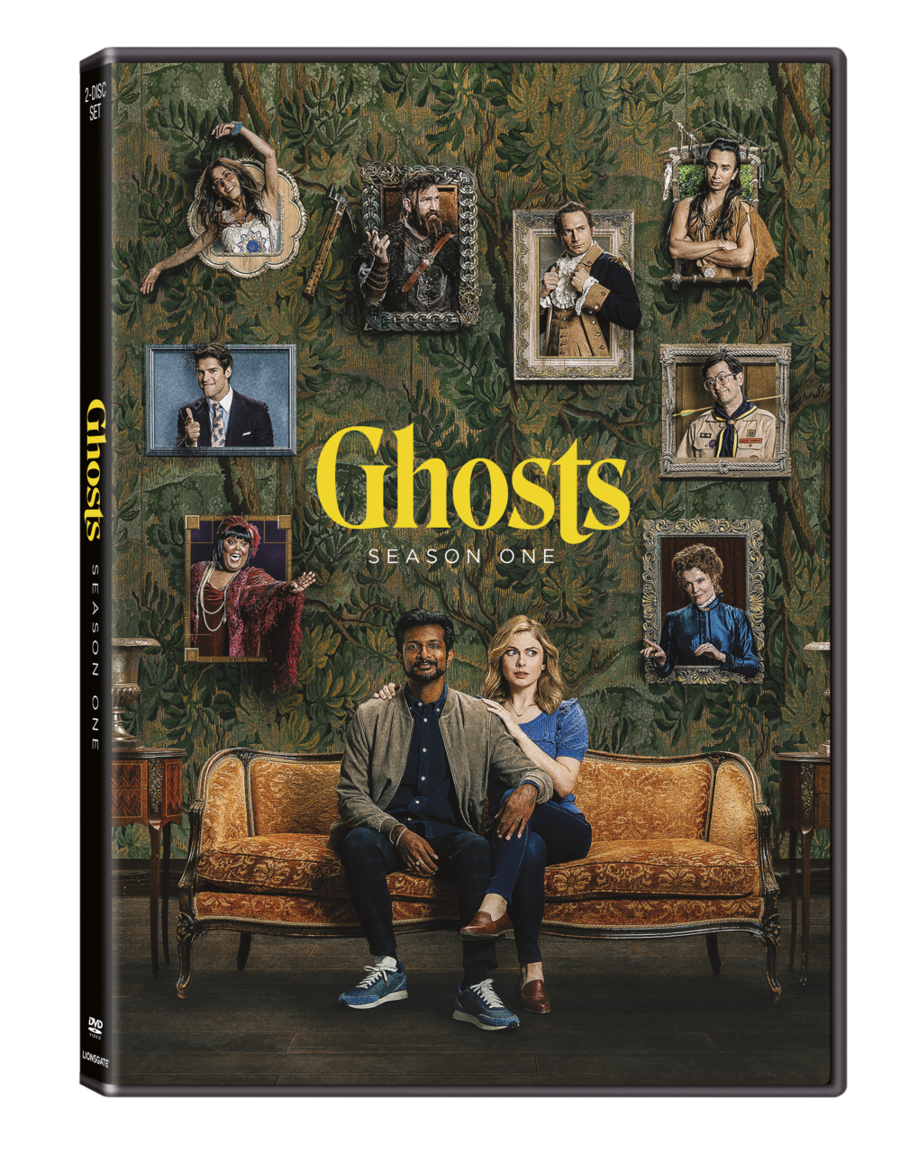 Ghosts Season One DVD cover (Lionsgate/CBS)