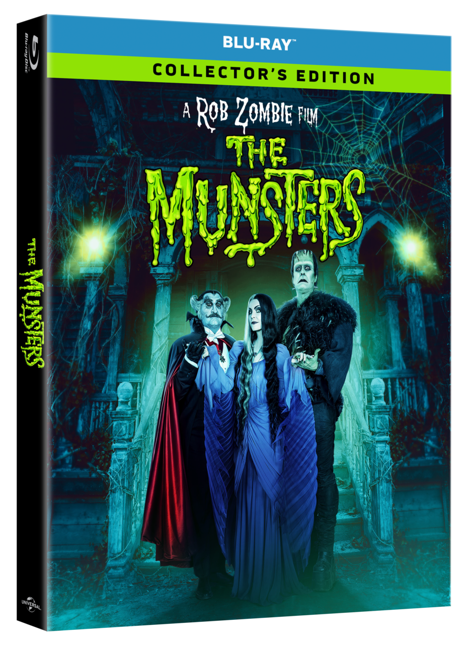 The Munsters Blu-Ray cover (Universal Pictures Home Entertainment)