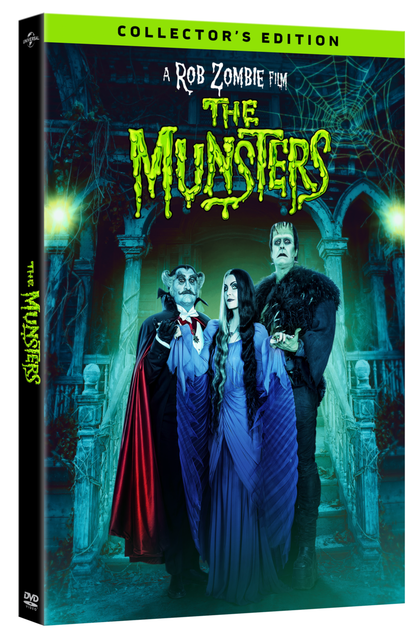 The Munsters DVD cover (Universal Pictures Home Entertainment)