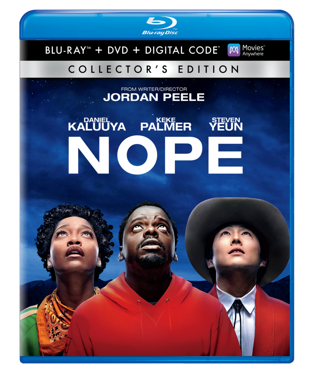 Nope Blu-Ray Combo Pack cover (Universal Pictures Home Entertainment)