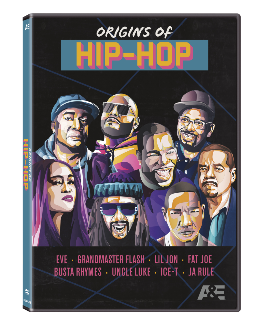 Origins Of Hip-Hop DVD cover (Lionsgate)