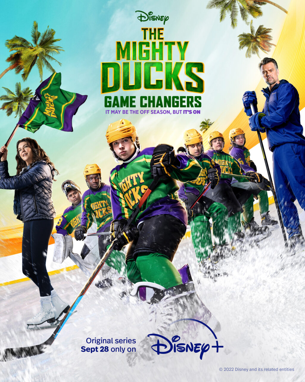 The Mighty Ducks: Game Changers Season 2 key art (Disney+)
