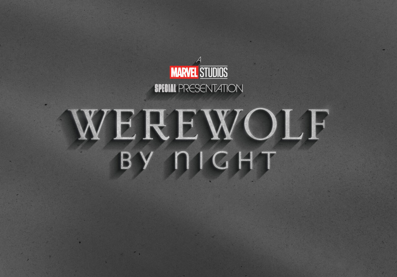 Werewolf By Night logo (Marvel Studios/Disney Plus)