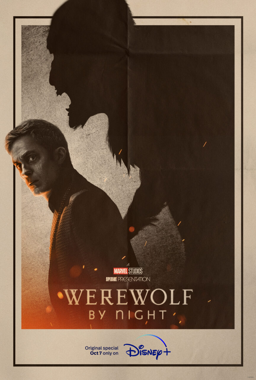 Werewolf By Night poster (Marvel Studios/Disney Plus)