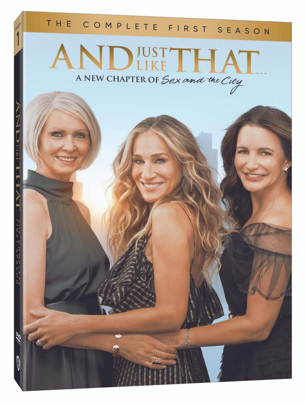 And Just Like That... The Complete First Season DVD cover (Warner Bros. Home Entertainment)