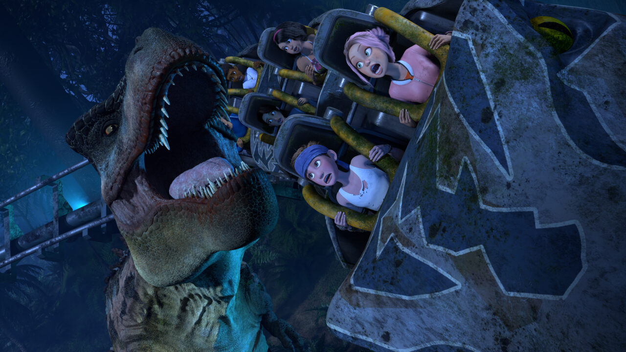 Jurassic World: Camp Cretaceous Hidden Adventure still (DreamWorks Animation/Netflix)