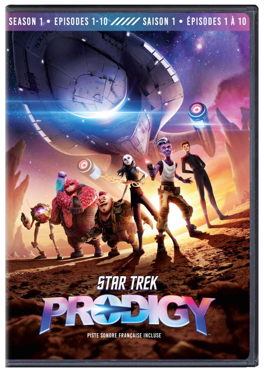 Star Trek: Prodigy: Season 1, Volume 1 DVD cover (Paramount Home Entertainment/Nickelodeon)