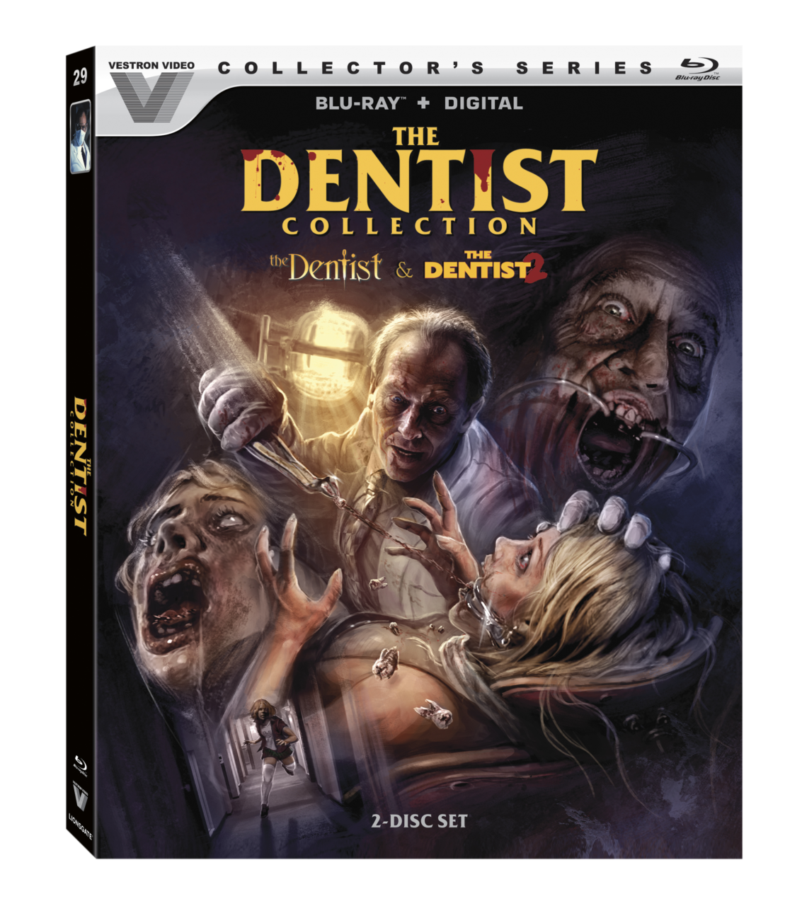 The Dentist Collection Collector's Series cover (Lionsgate)