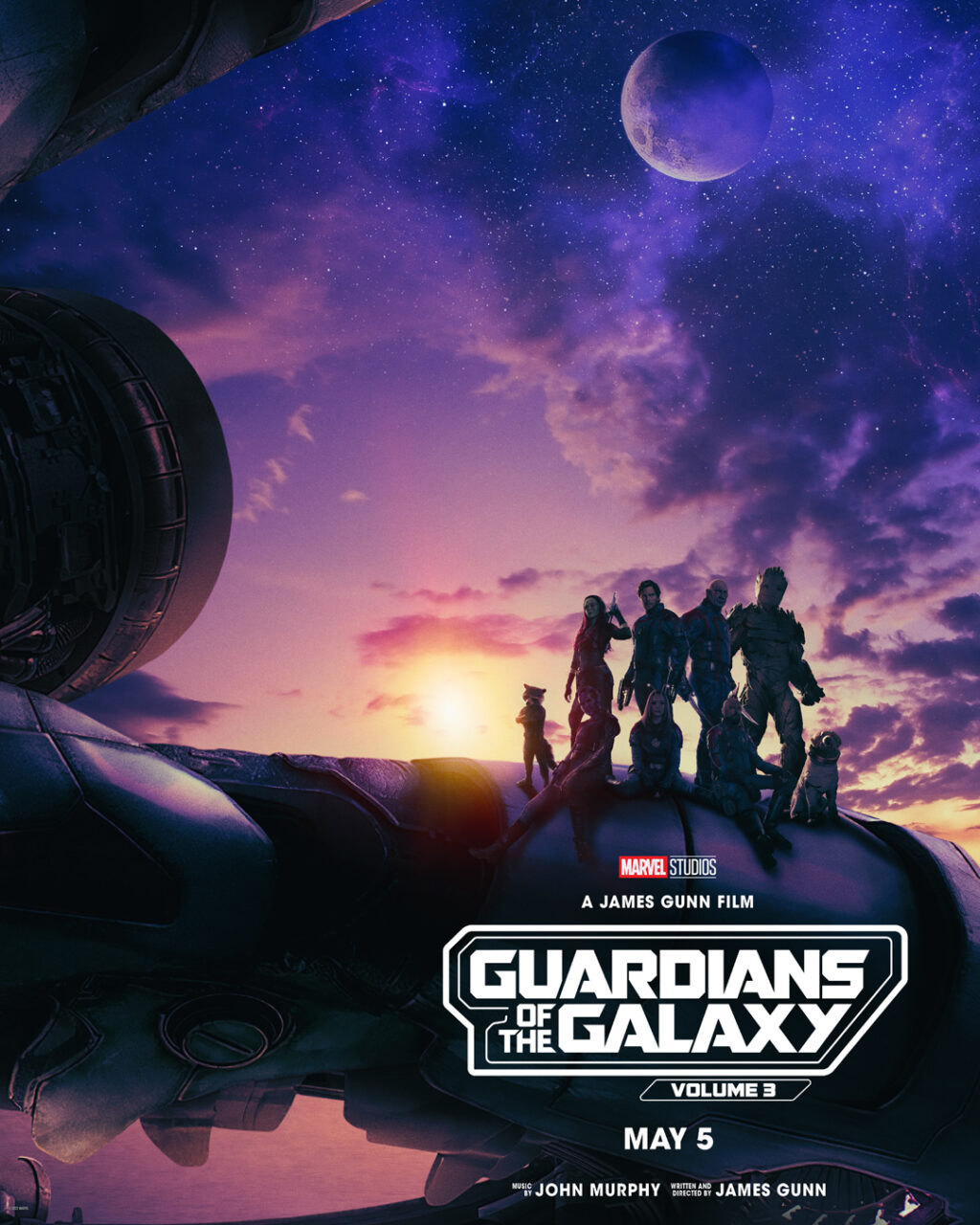 Guardians Of The Galaxy Volume 3 poster (Marvel Studios)