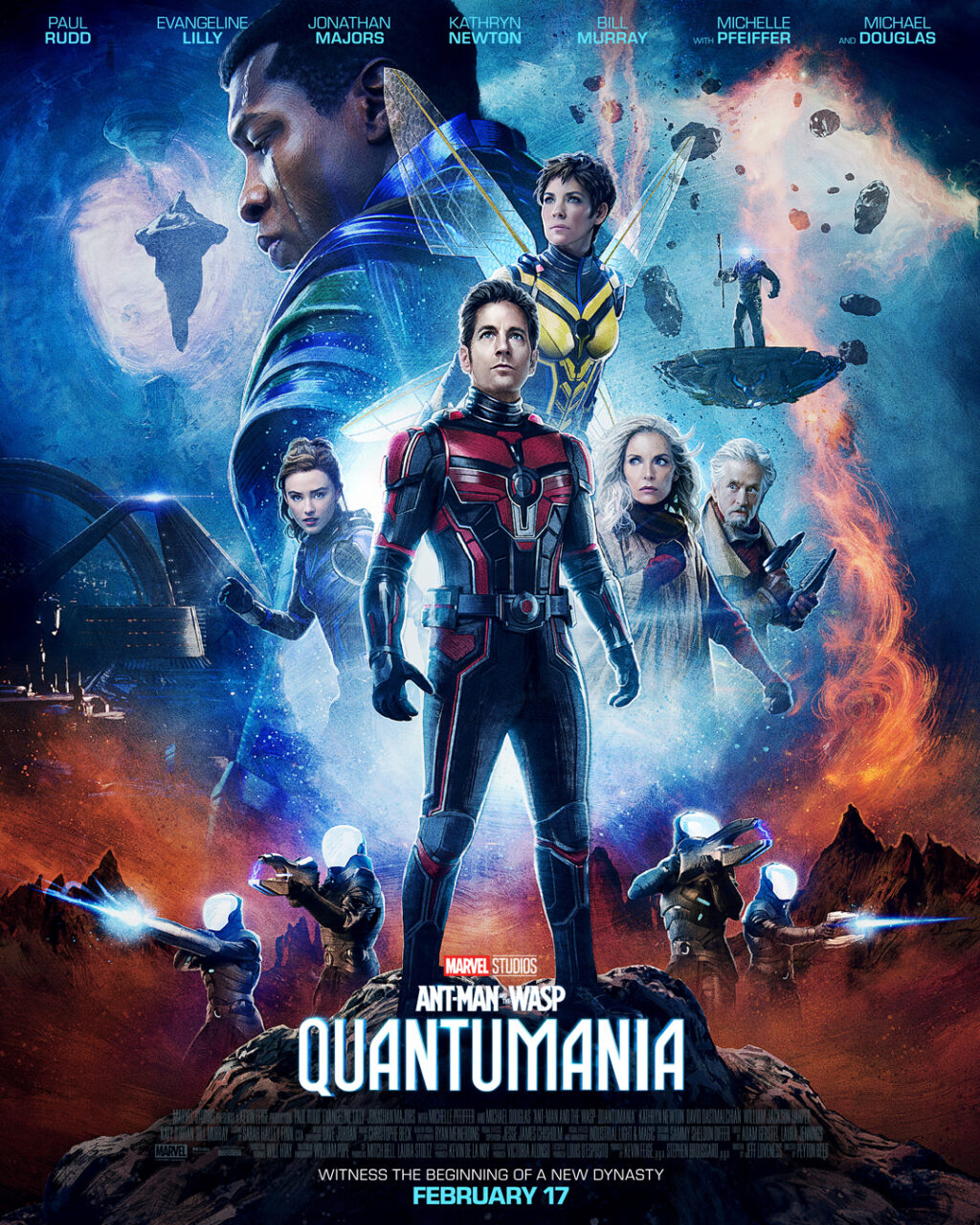 Ant-Man And The Wasp: Quantumania poster (Marvel Studios)