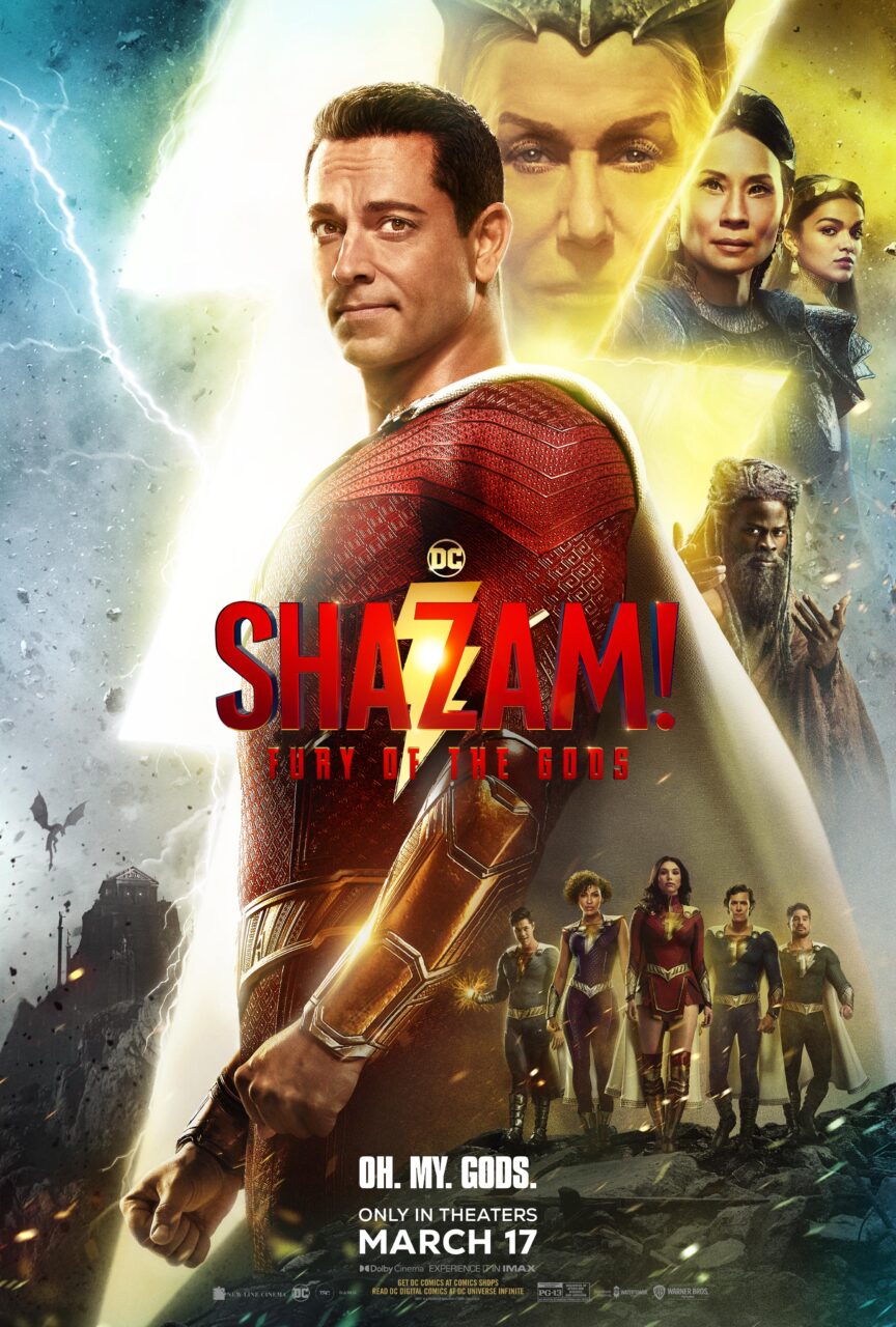 Shazam: Fury Of The Gods poster (Warner Bros. Pictures)