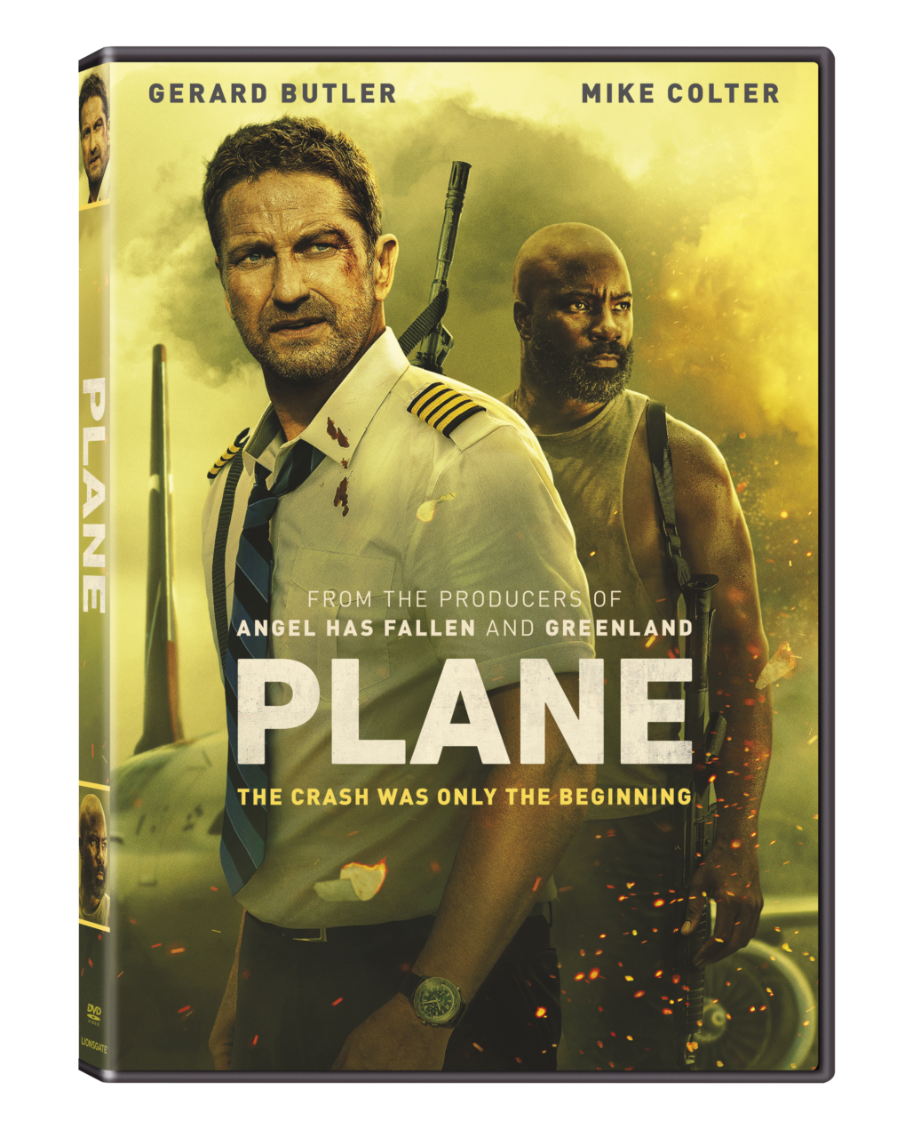 Plane DVD cover (Lionsgate)