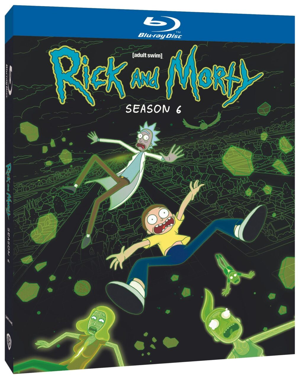 Rick And Morty: Season 6 Blu-Ray cover (Warner Bros. Home Entertainment)