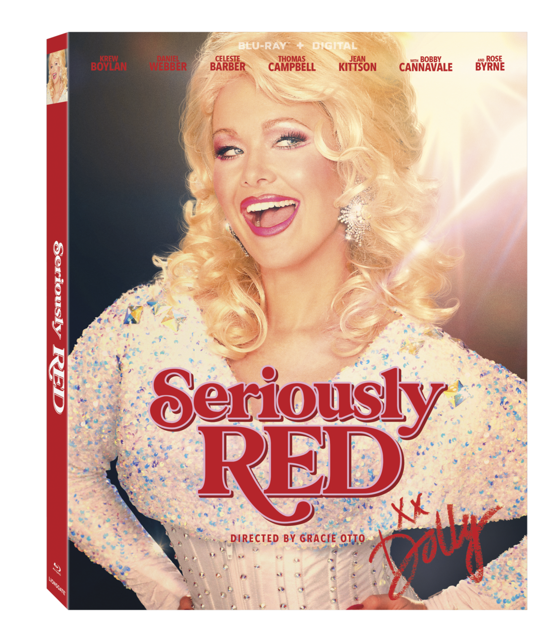Seriously Red Blu-Ray Combo Pack cover (Lionsgate)