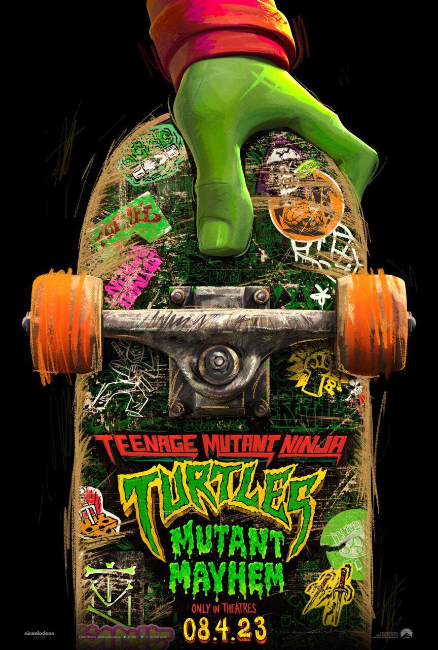 Teenage Mutant Ninja Turtles: Mutant Mayhem poster (Paramount Pictures)
