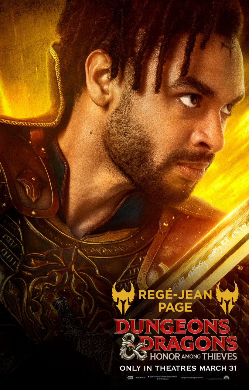 Dungeons & Dragons: Honor Among Thieves character poster (Paramount Pictures)