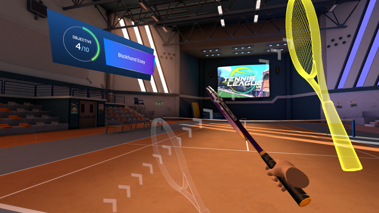 Tennis League VR screencap (AnotherReality/HIP)