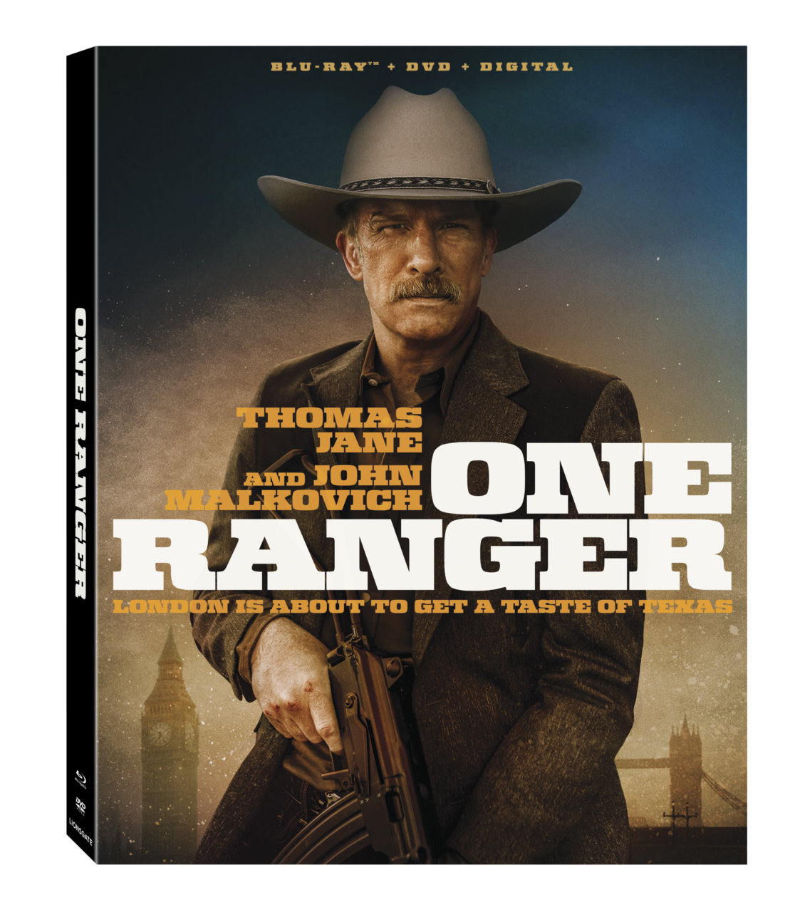One Ranger Blu-Ray Combo Pack cover (Lionsgate)