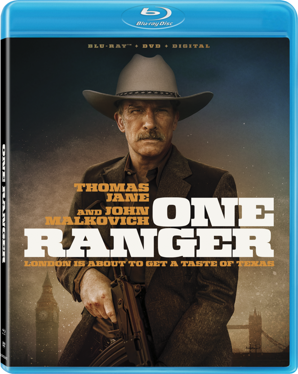 One Ranger Blu-Ray Combo Pack cover (Lionsgate)