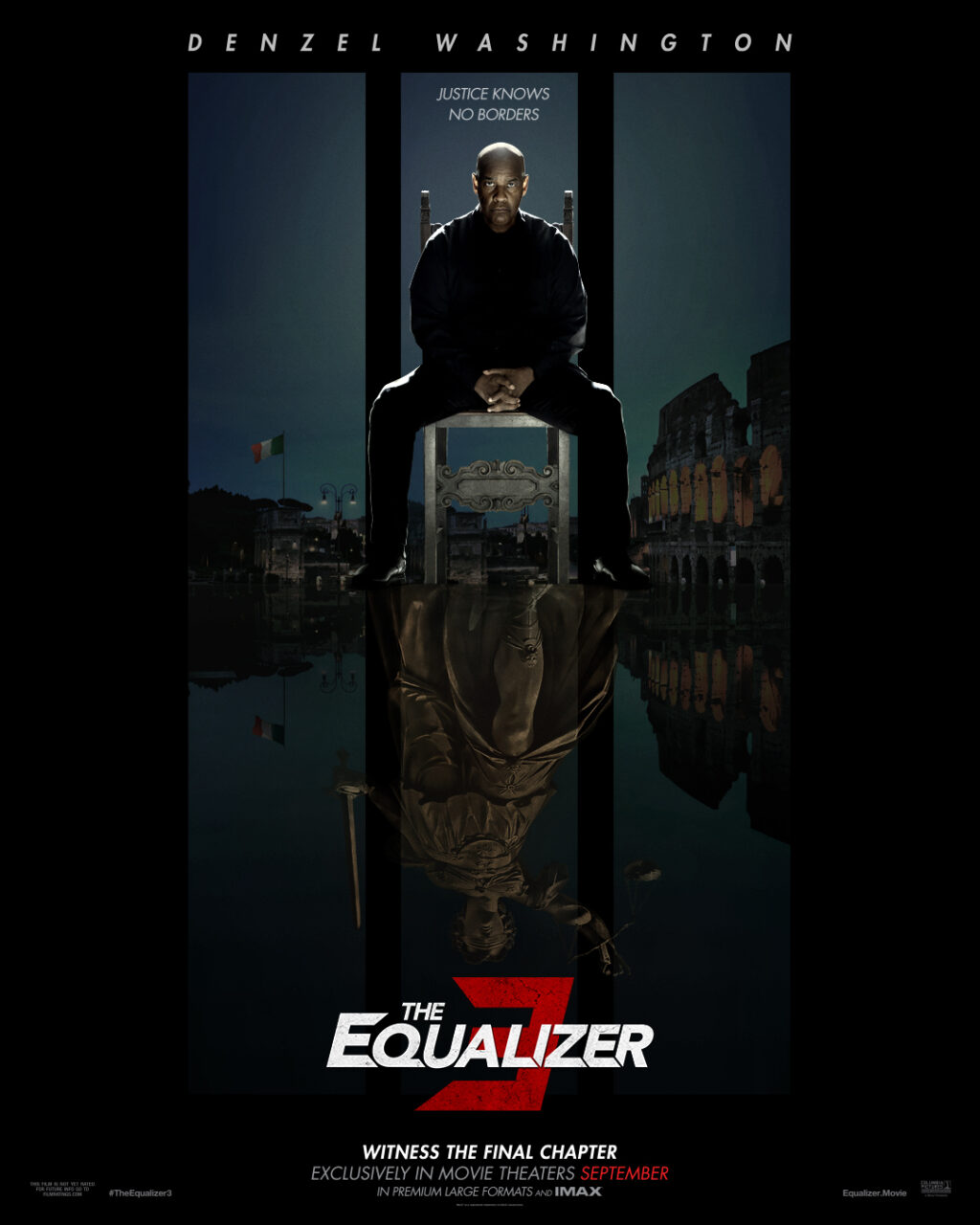 The Equalizer 3 poster (Sony Pictures)