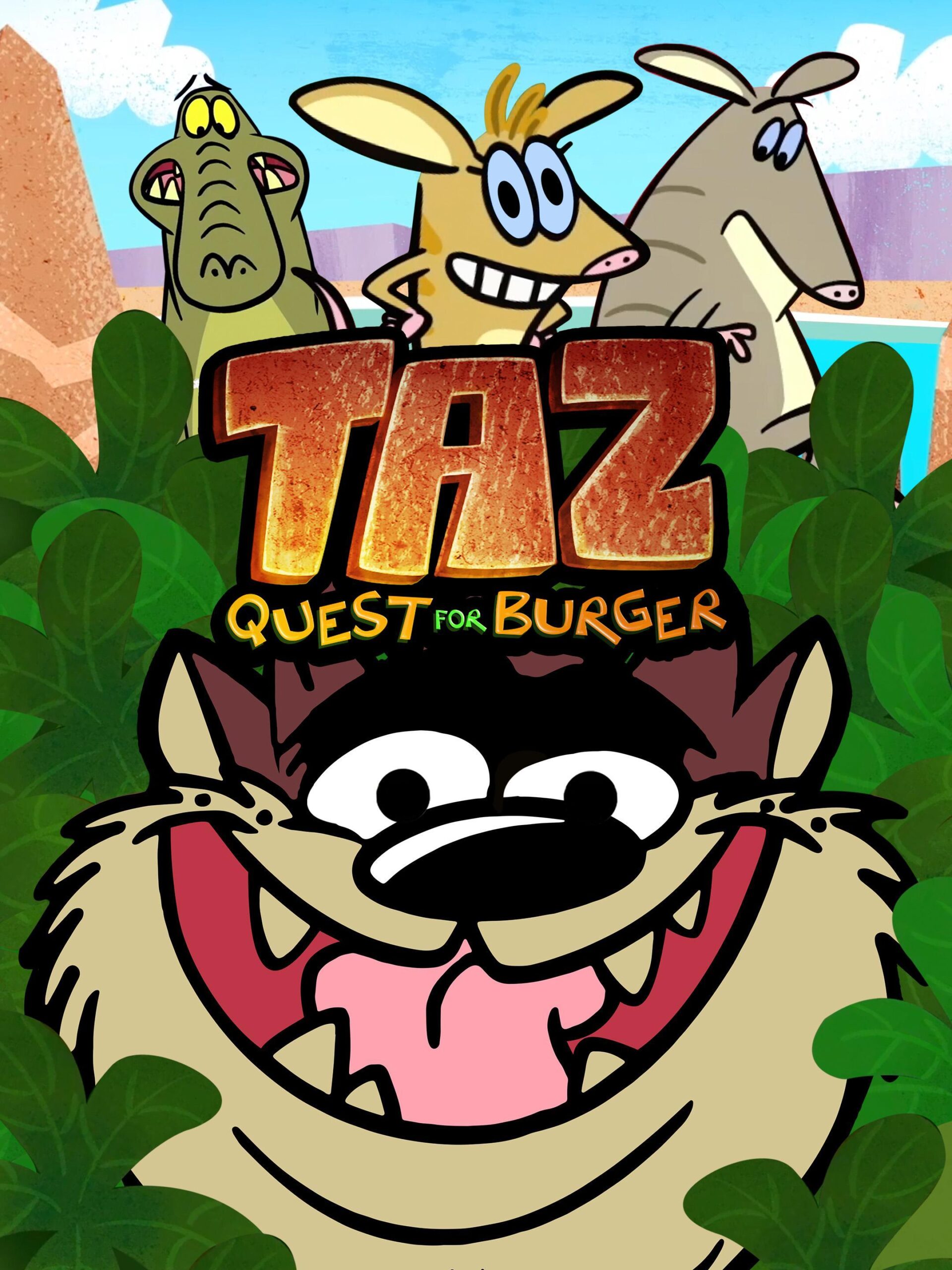 Taz: Quest For A Burger Digital Release key art (Warner Bros. Pictures)