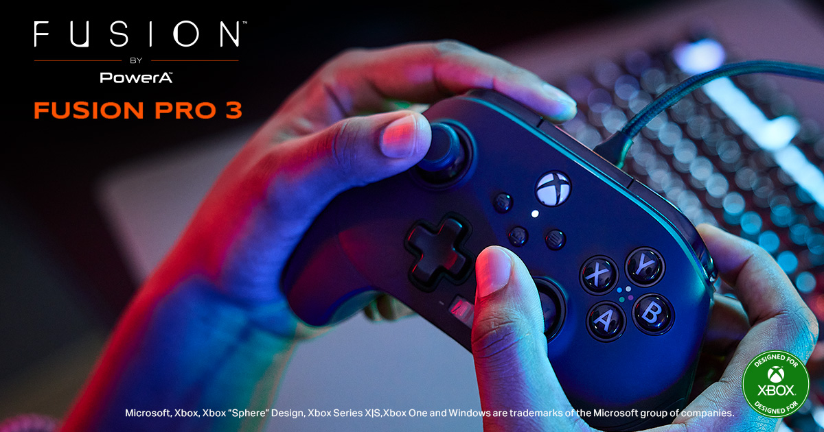 PowerA Launches FUSION Pro 3 Wired Controller for Xbox Series X|S