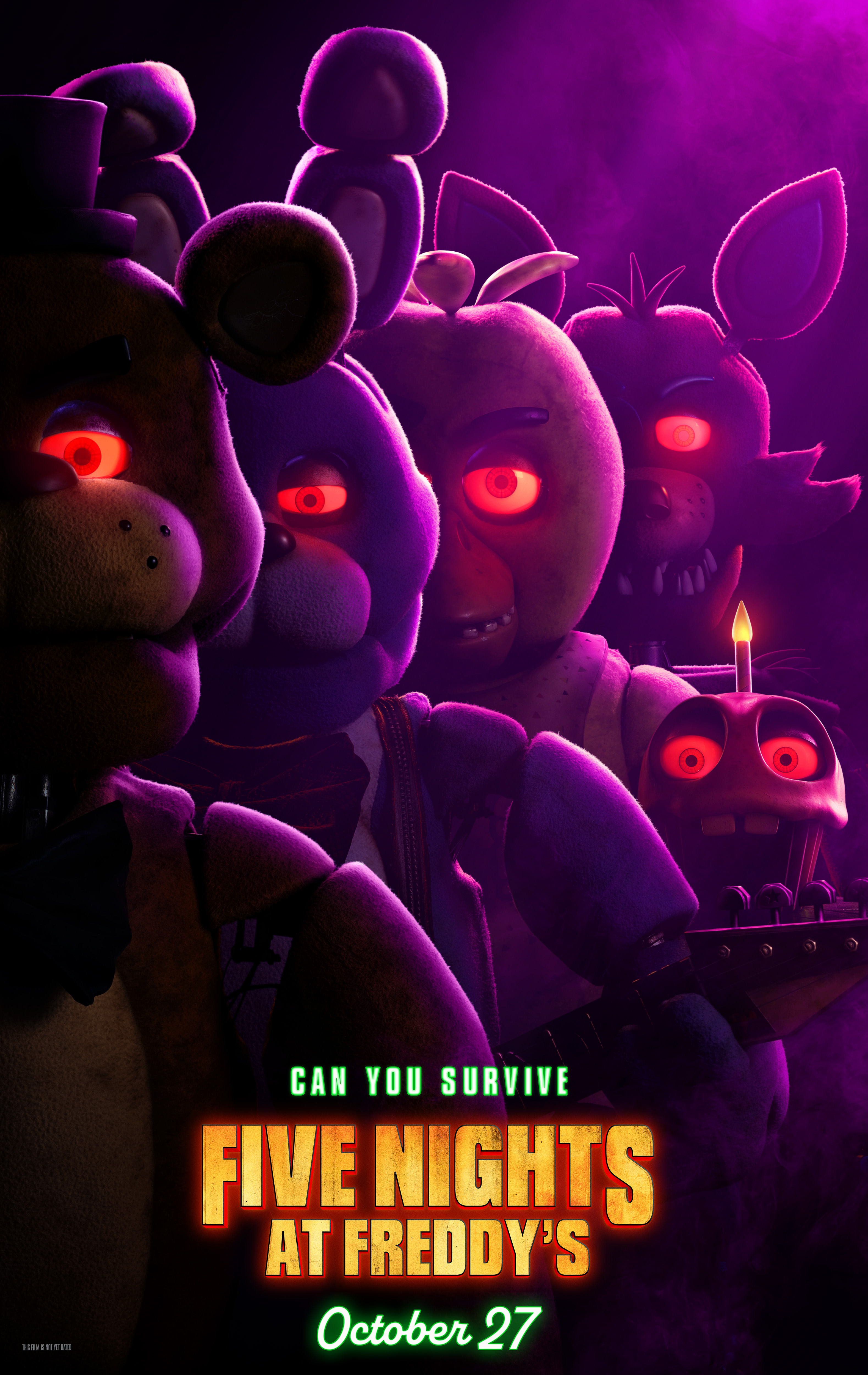 Five Nights At Freddy's poster (Universal Pictures)