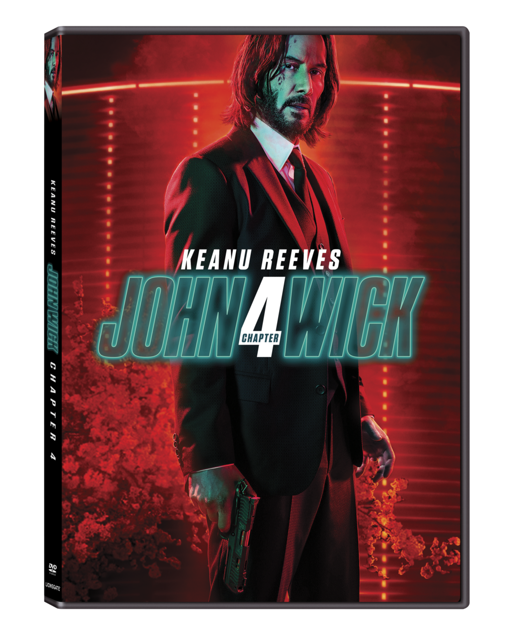 John Wick: Chapter 4 DVD cover (Lionsgate)