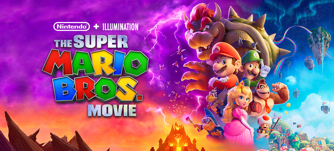 The Super Mario Bros. Movie key art (Universal Pictures Home Entertainment)