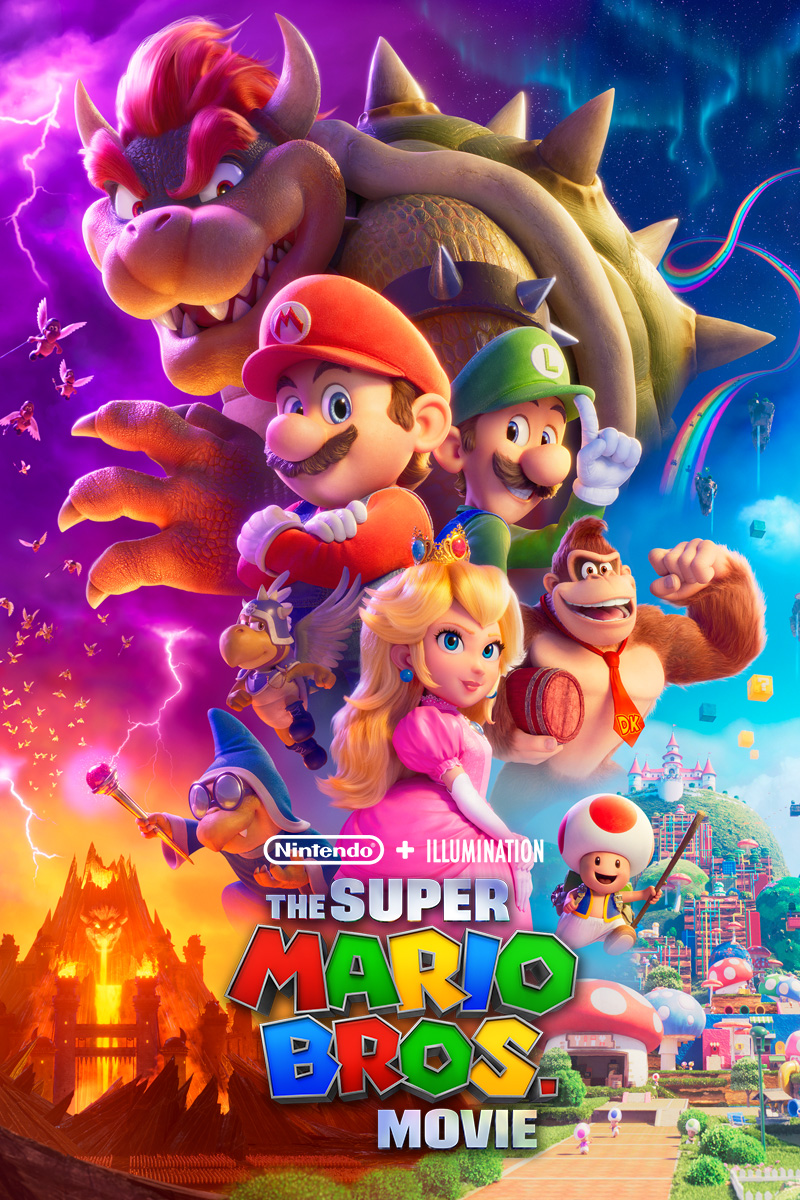 The Super Mario Bros. Movie key art (Universal Pictures Home Entertainment)