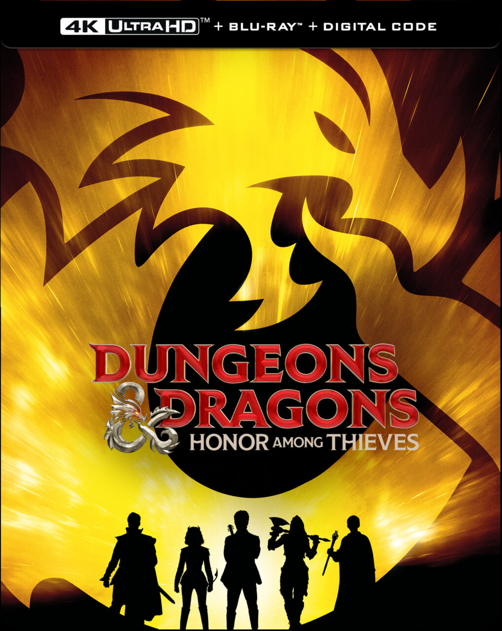 Dungeons & Dragons: Honor Among Thieves 4K Ultra HD Combo Pack cover (Paramount Home Entertainment)