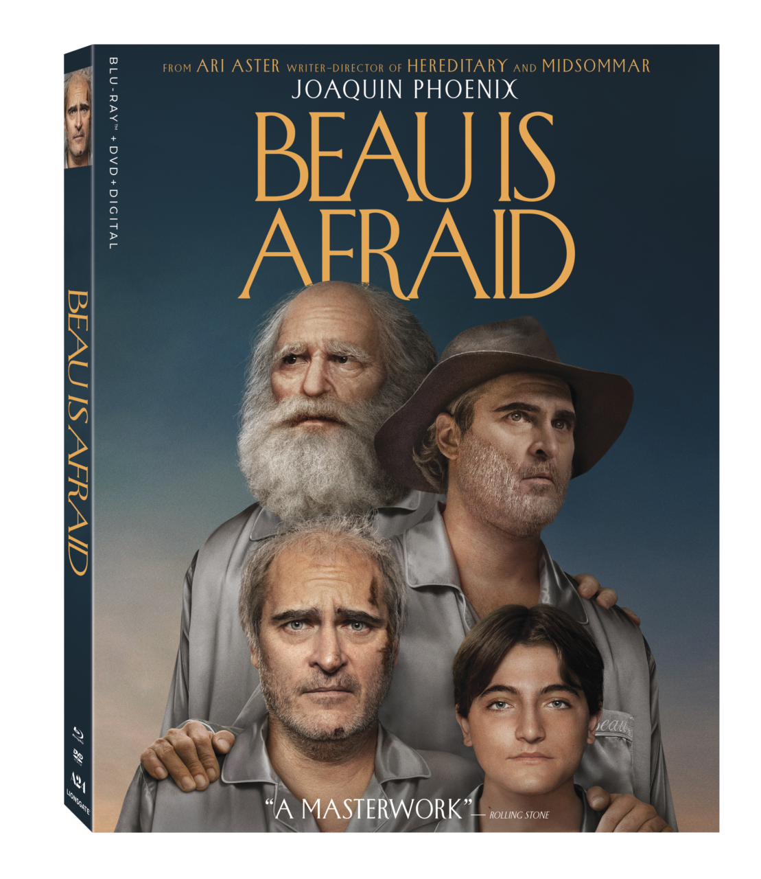 Beau Is Afraid Blu-Ray Combo Pack cover (Lionsgate)