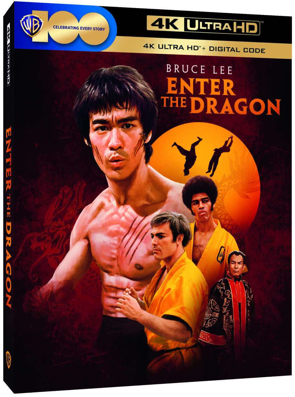 Enter The Dragon 4K Ultra HD Combo Pack 50th Anniversary cover (Warner Bros. Discovery Home Entertainment)