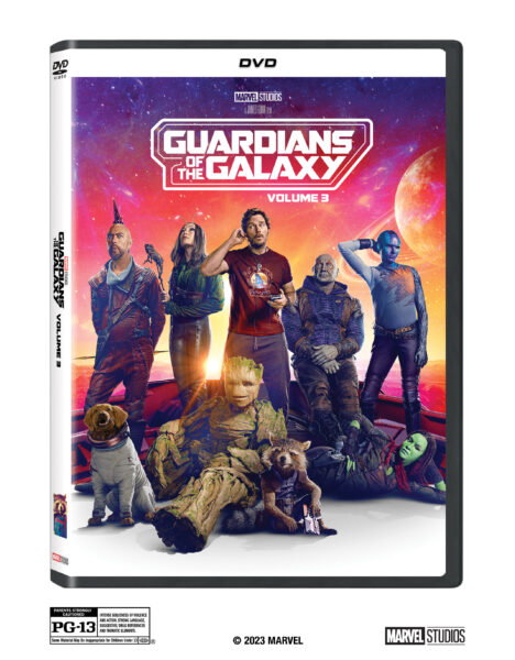 Guardians Of The Galaxy Volume 3 DVD cover (Marvel Studios/Walt Disney Home Entertainment)