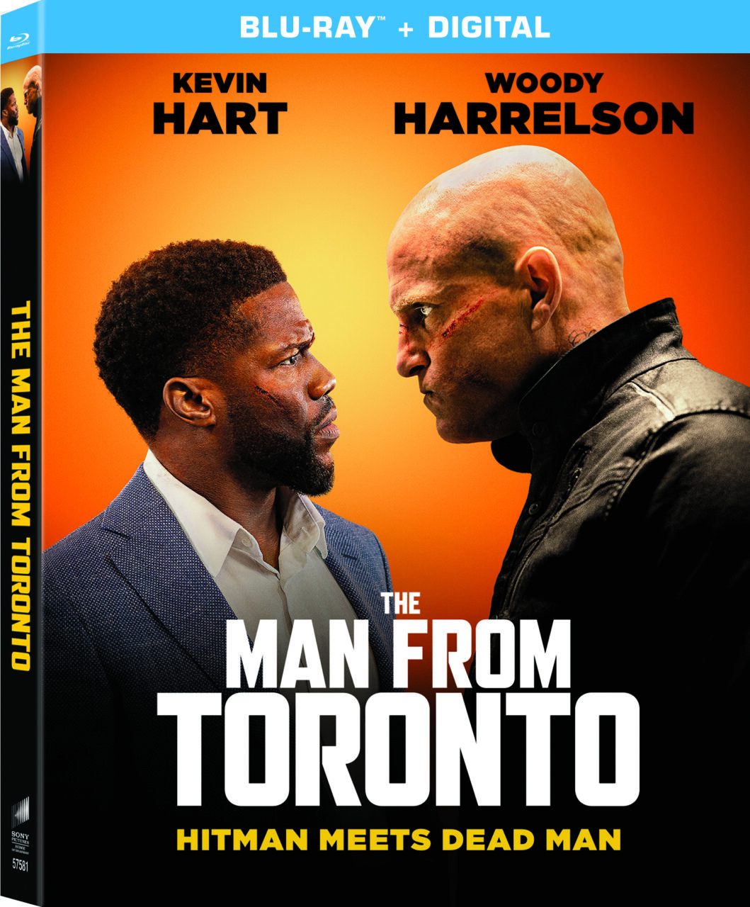 The Man From Toronto Blu-Ray Combo Pack cover (Sony Pictures Home Entertainment)