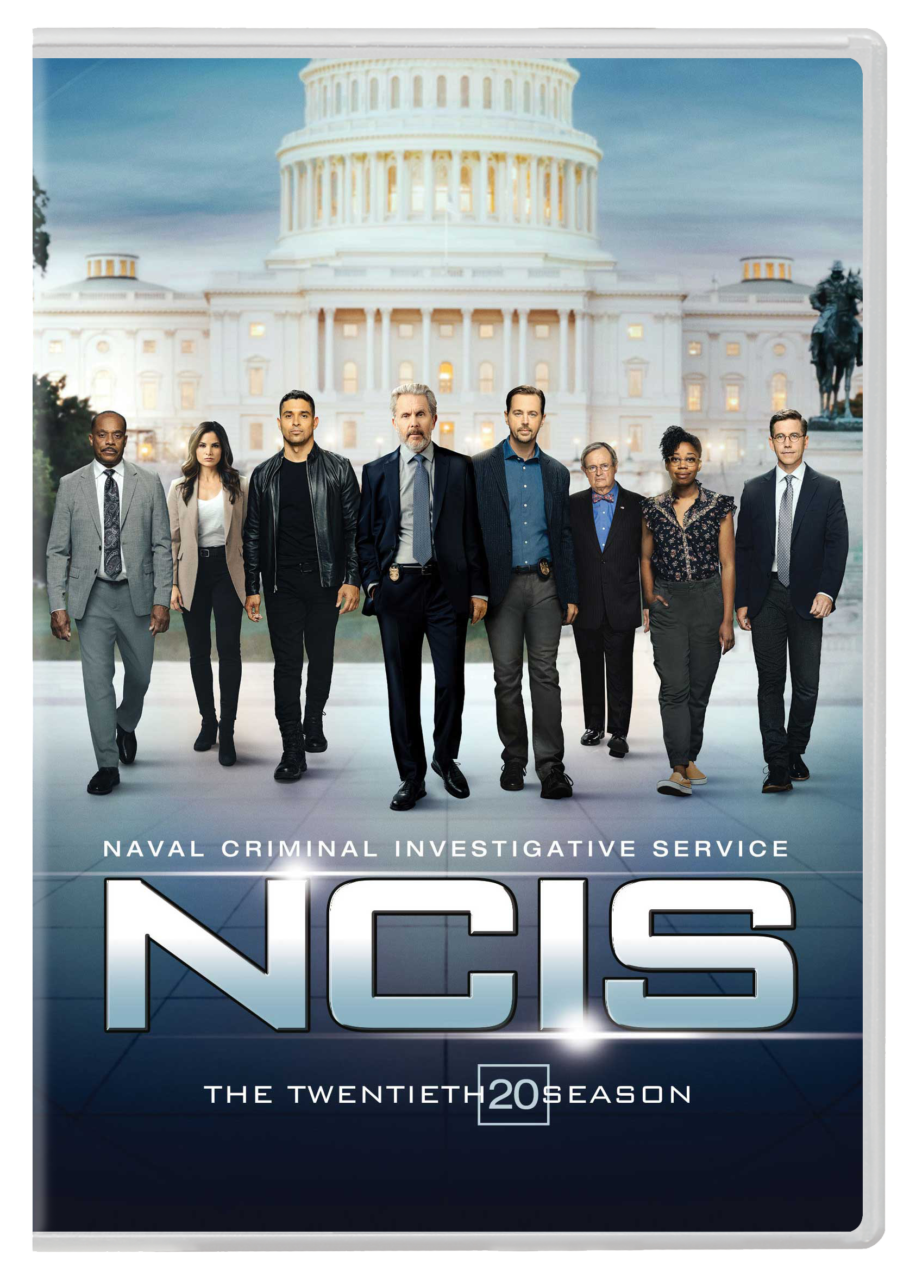 NCIS: The Twentieth Season DVD cover (Paramount Home Entertainment)