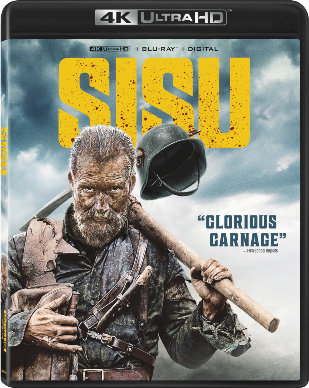 SISU 4K Ultra HD Combo Pack cover (Lionsgate)