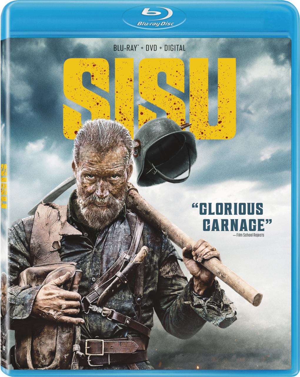 SISU Blu-Ray Combo Pack cover (Lionsgate)