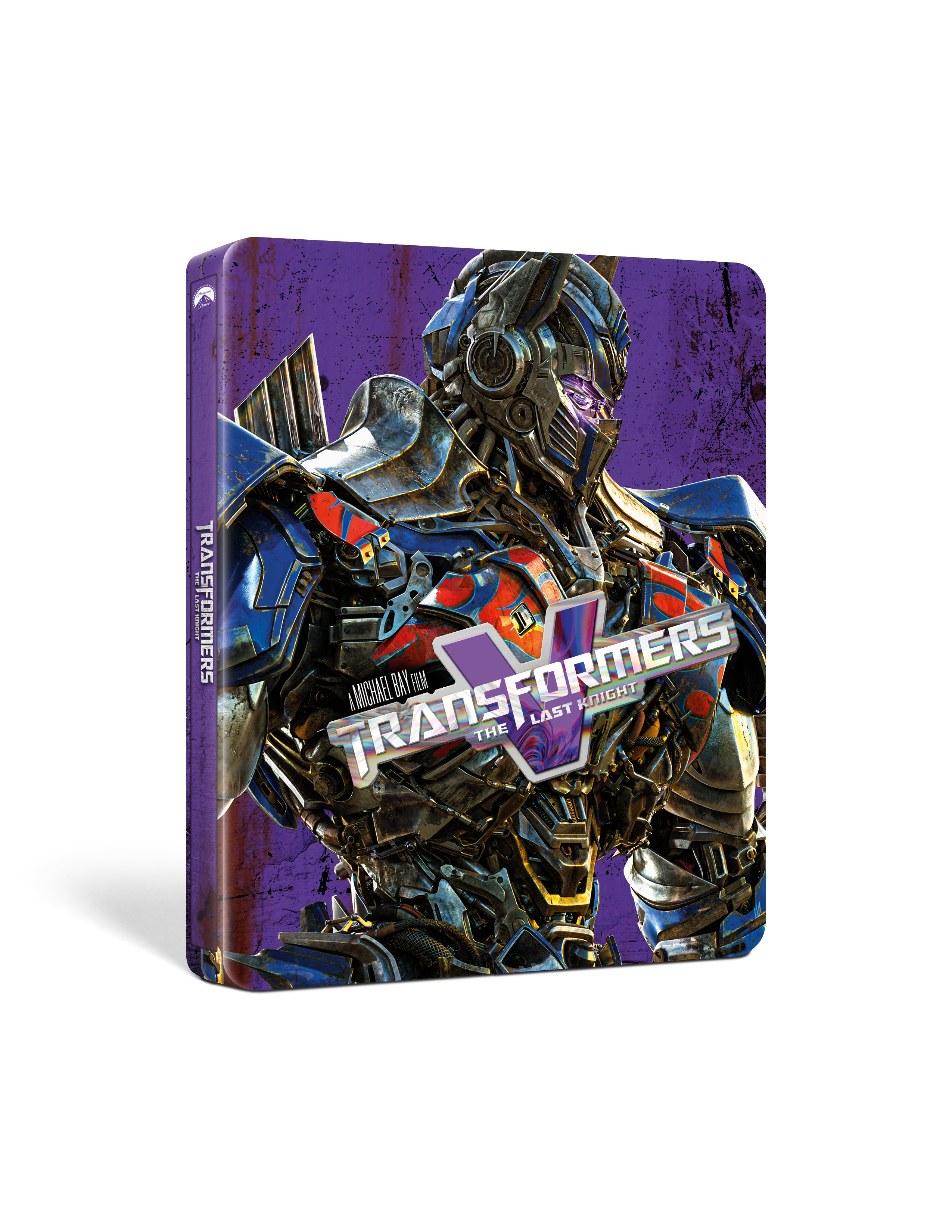 Transformers 6-Movie Collection Steelbook cover (Paramount Pictures)