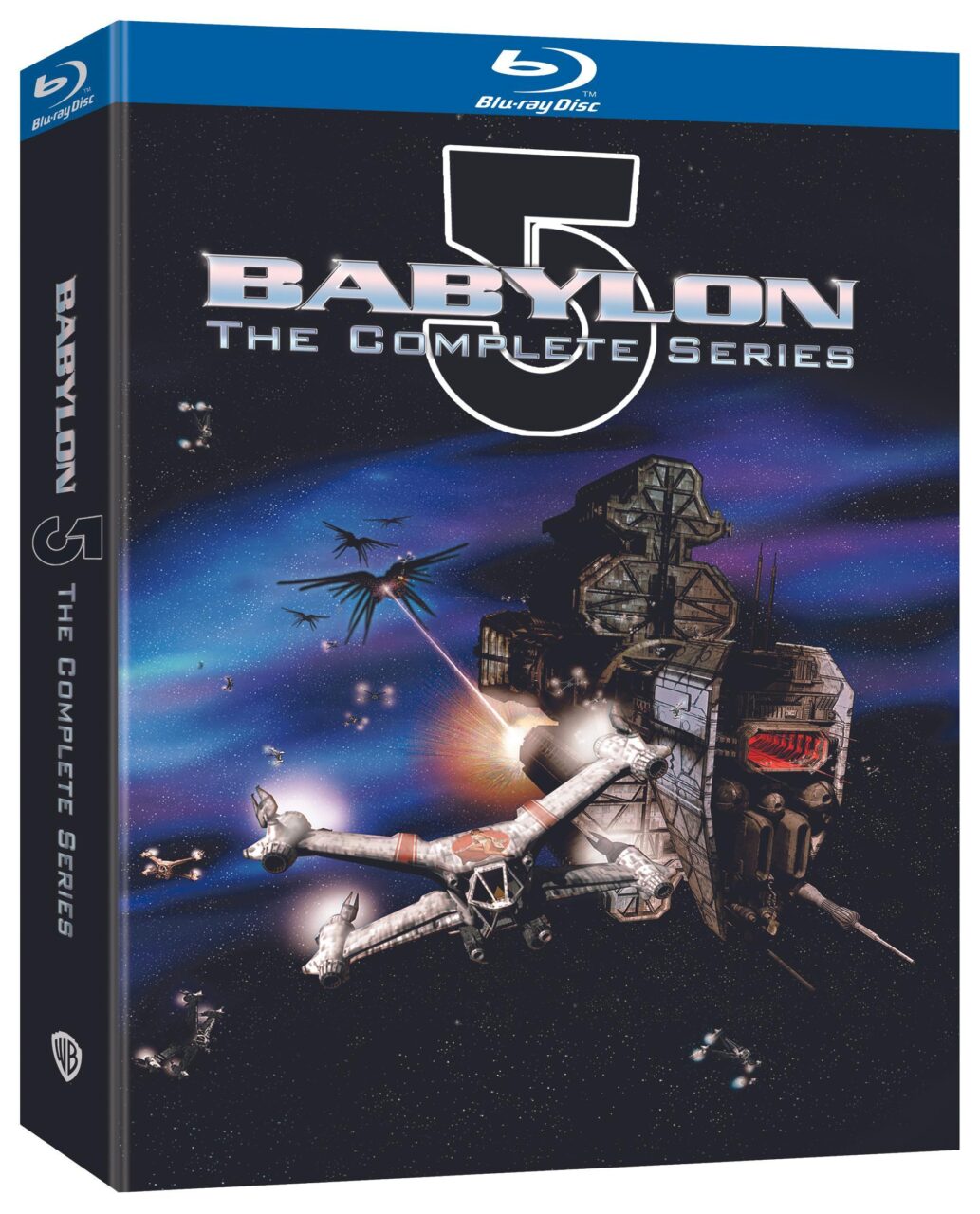 Babylon 5: The Complete Series Blu-Ray cover (Warner Bros. Discovery Home Entertainment)