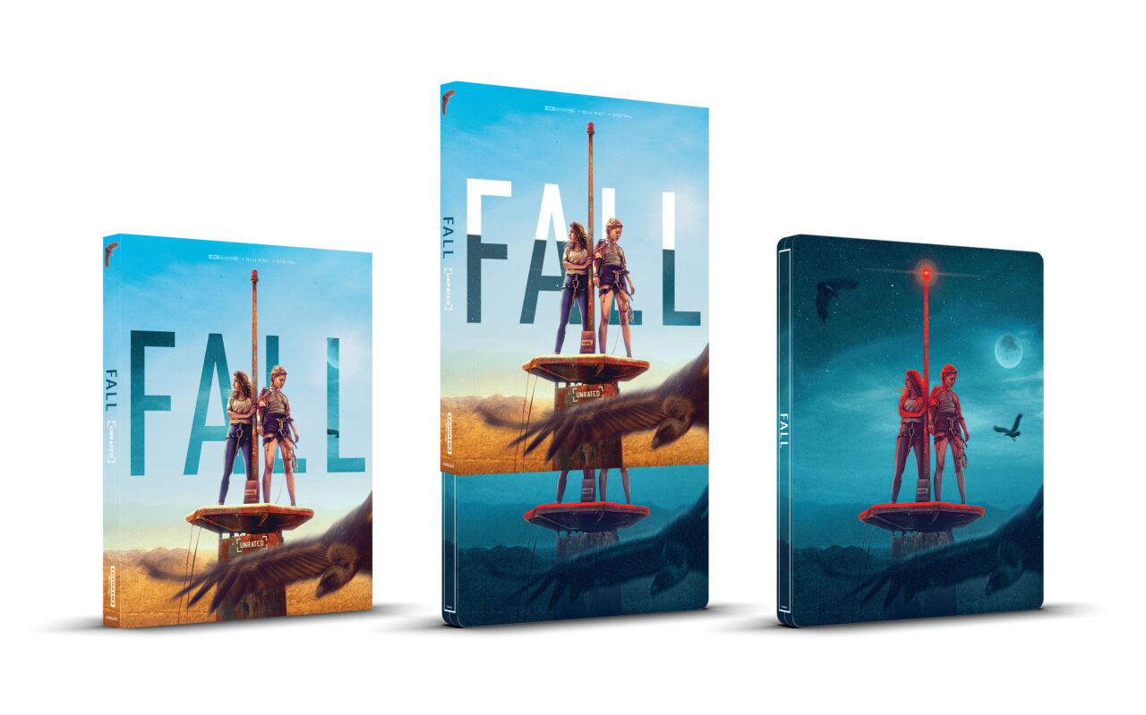 Fall 4K Ultra HD/Blu-Ray Steelbook cover (Lionsgate)