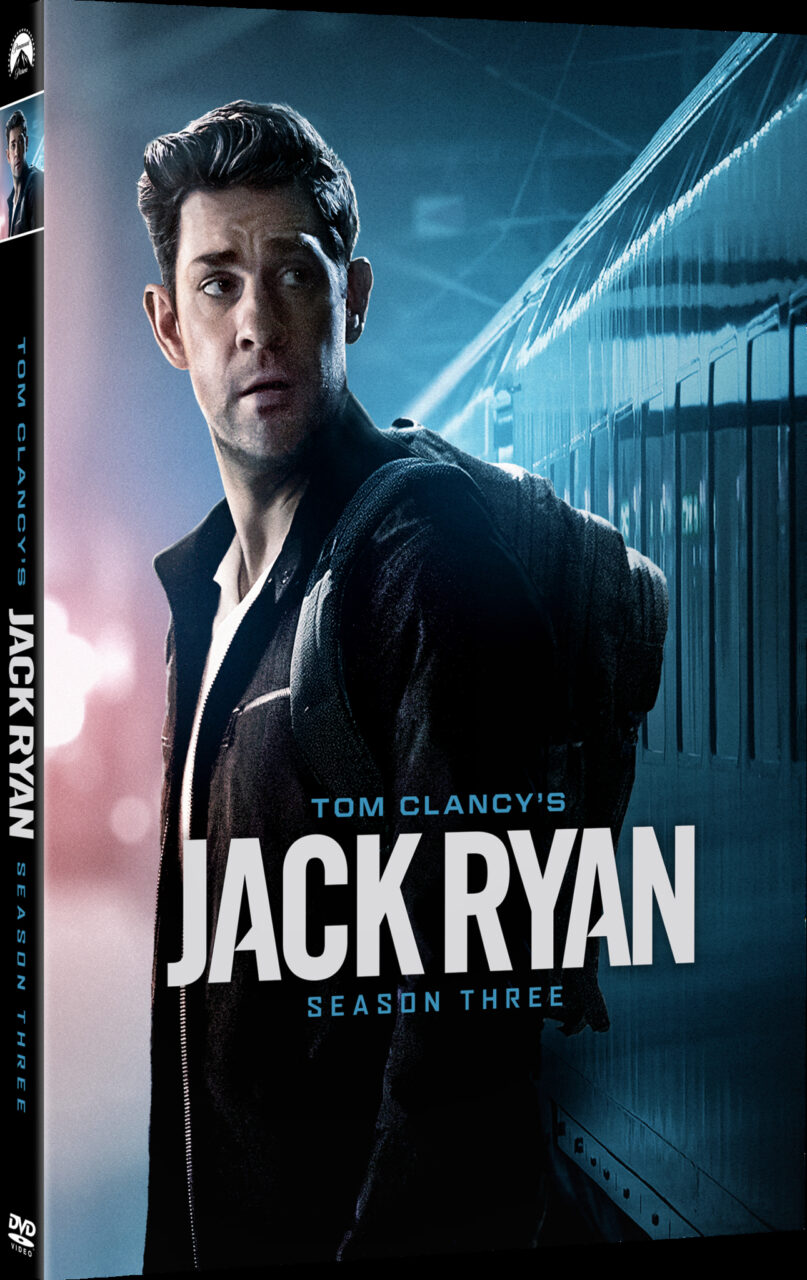 Tom Clancy's Jack Ryan: Season Three DVD cover (Paramount Home Entertainment)