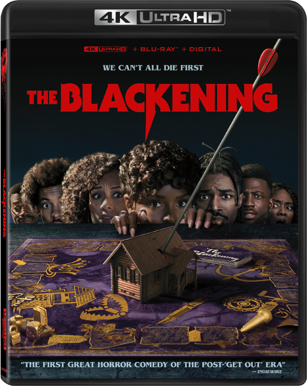 The Blackening 4K Ultra HD Combo Pack cover (Lionsgate)