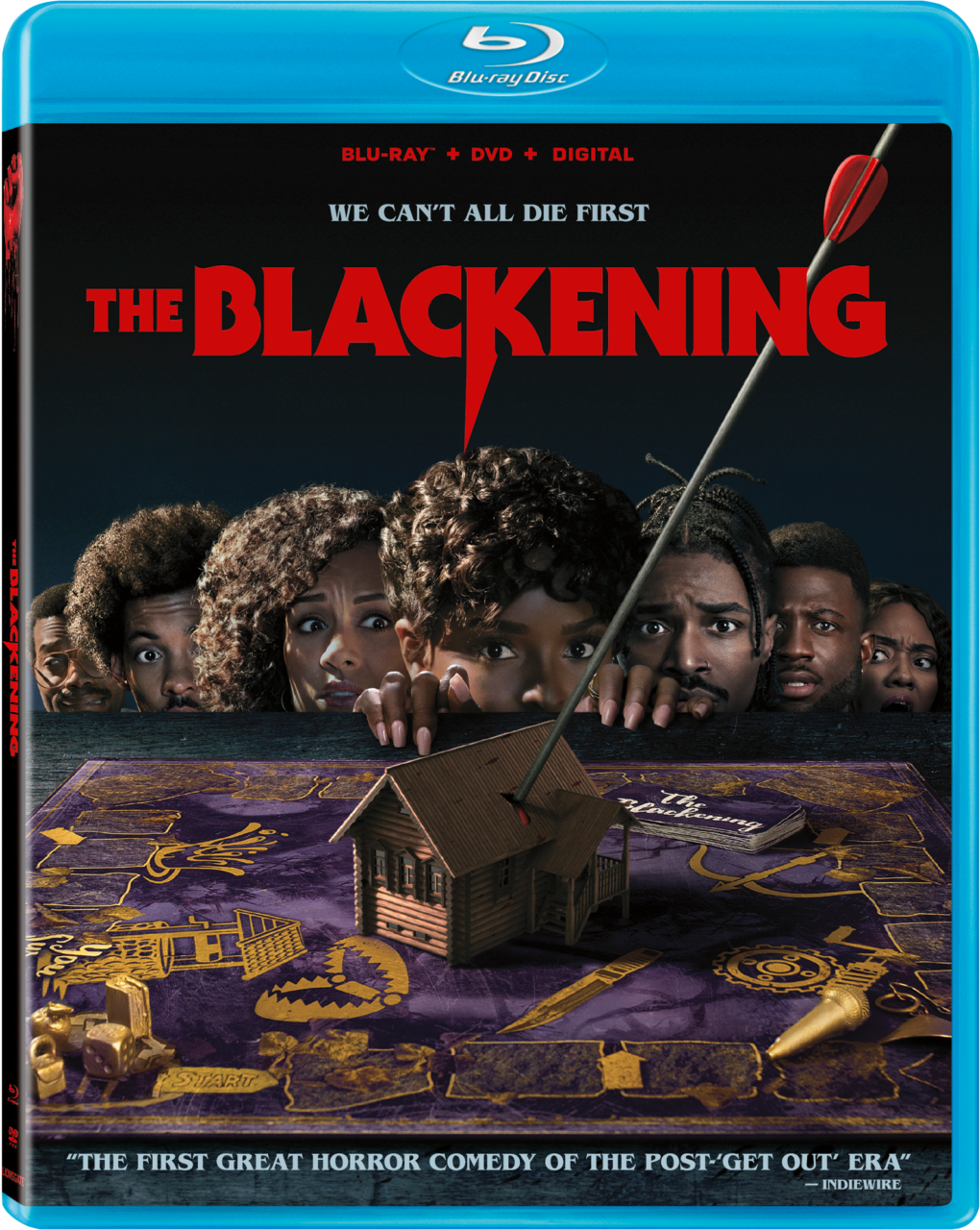 The Blackening Blu-Ray Combo Pack cover (Lionsgate)